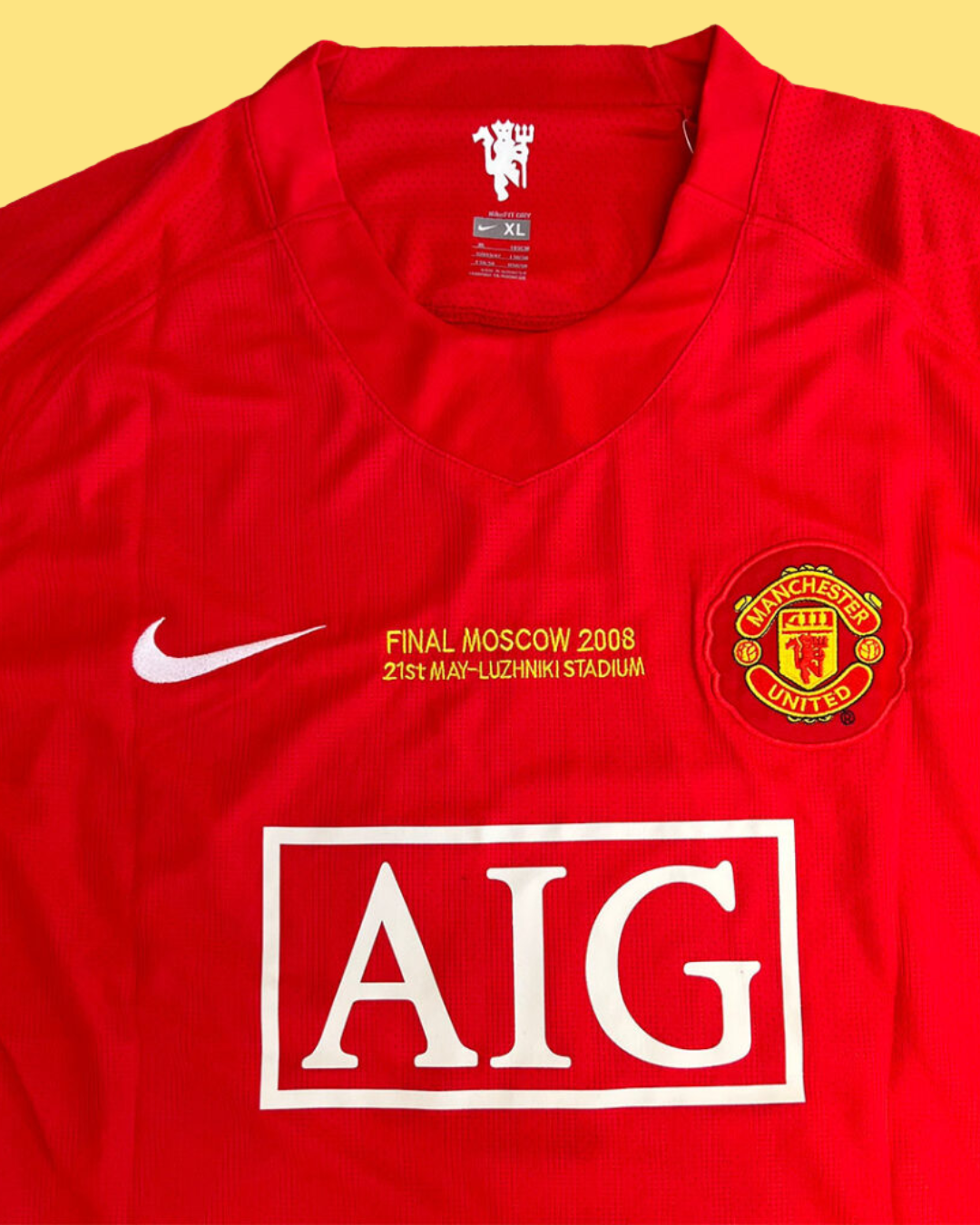 Jersey Retro Manchester United Local 07/08